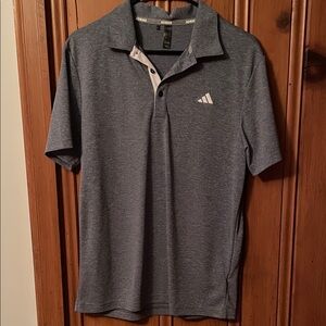 Adidas Men's Heathered Polo Shirt